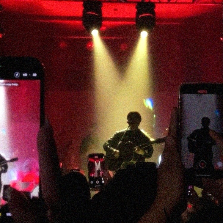 Intimate show audience